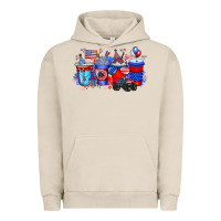 Pigment French Oak american drink Urban Hoodie - RacoonDesign