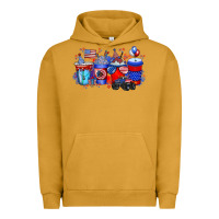 Pigment Peanut Butter american drink Urban Hoodie - RacoonDesign