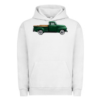 Pigment Lunar Rock western green truck right side view 1 Urban Hoodie - FaDigitalArtStudio