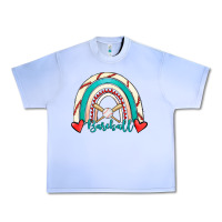 Grape Ice Baseball Rainbow Urban Heavy Tee - RanaPortraitStore