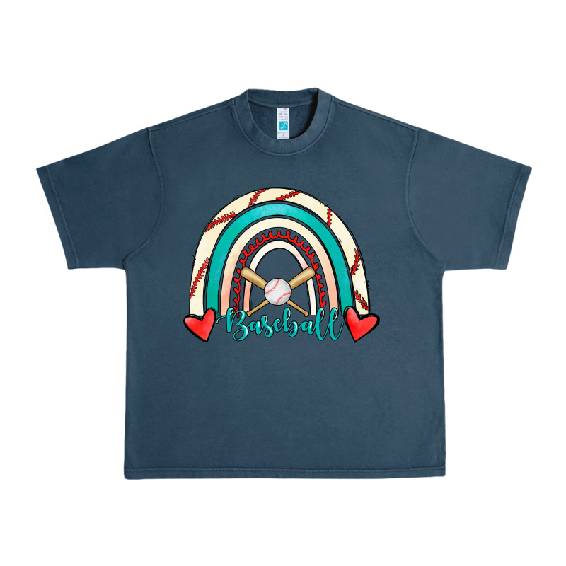 Baseball Rainbow Urban Heavy Tee by RanaPortraitStore | Teevron