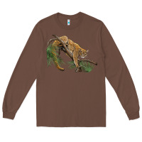 Chestnut florida panther Long Sleeve Tee - BarkalooDesign
