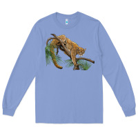 Colony Blue florida panther Long Sleeve Tee - BarkalooDesign