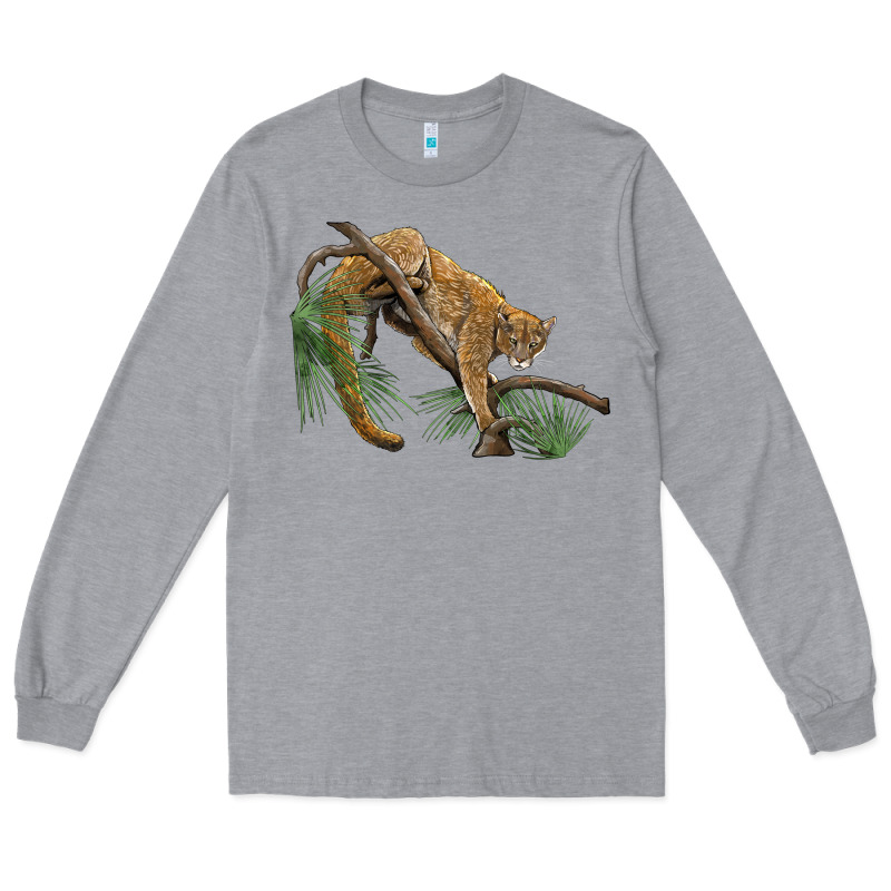 Florida Panther Long Sleeve Tee by BarkalooDesign | Teevron