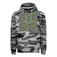 Slate Camo mardi gras leopard  seamless pattern Premium Hoodie - FaDigitalArtStudio