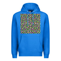 True Royal mardi gras leopard  seamless pattern Premium Hoodie - FaDigitalArtStudio