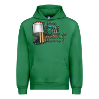 Emerald getting star spangled hammered Urban Hoodie - CowhideDigitalArt