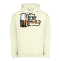 Pigment Pistachio getting star spangled hammered Urban Hoodie - CowhideDigitalArt