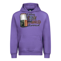 Tulip getting star spangled hammered Urban Hoodie - CowhideDigitalArt