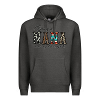Charcoal Heather being nana makes my life complate Premium Hoodie - CowhideDigitalArt