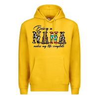 Lemon being nana makes my life complate Premium Hoodie - CowhideDigitalArt