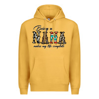 Mustard being nana makes my life complate Premium Hoodie - CowhideDigitalArt