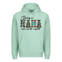 Seafoam being nana makes my life complate Premium Hoodie - CowhideDigitalArt