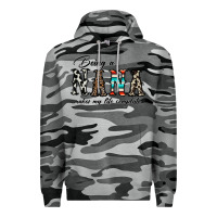 Slate Camo being nana makes my life complate Premium Hoodie - CowhideDigitalArt
