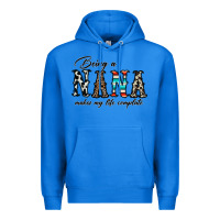 True Royal being nana makes my life complate Premium Hoodie - CowhideDigitalArt
