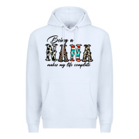 White being nana makes my life complate Premium Hoodie - CowhideDigitalArt