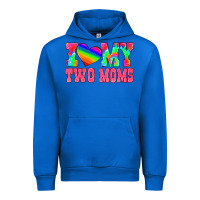 Cobalt i love my two moms Urban Hoodie - HRA Design Shop