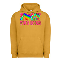 Pigment Peanut Butter i love my two moms Urban Hoodie - HRA Design Shop