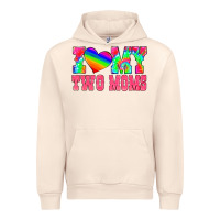 Sandshell i love my two moms Urban Hoodie - HRA Design Shop