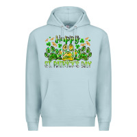 Blue Mist heppy st. patricks day Premium Hoodie - RacoonDesign
