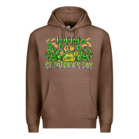 Chestnut heppy st. patricks day Premium Hoodie - RacoonDesign
