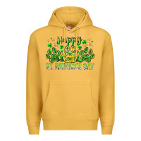 Mustard heppy st. patricks day Premium Hoodie - RacoonDesign