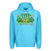 Ocean Blue heppy st. patricks day Premium Hoodie - RacoonDesign