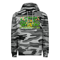 Slate Camo heppy st. patricks day Premium Hoodie - RacoonDesign