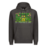 Smoke heppy st. patricks day Premium Hoodie - RacoonDesign