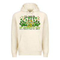 Tofu heppy st. patricks day Premium Hoodie - RacoonDesign