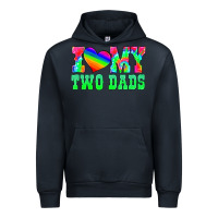 Navy i love my two dads Urban Hoodie - HRA Design Shop