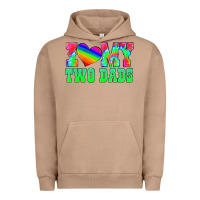 Pigment Burro i love my two dads Urban Hoodie - HRA Design Shop