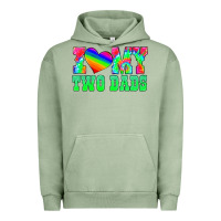 Pigment Oil Green i love my two dads Urban Hoodie - HRA Design Shop