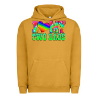 Pigment Peanut Butter i love my two dads Urban Hoodie - HRA Design Shop