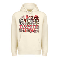 Sandshell hey batter batter swing Premium Hoodie - RacoonDesign