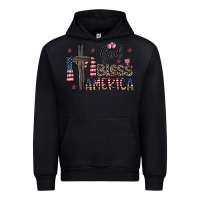 Black god bless america Urban Hoodie - CowhideDigitalArt