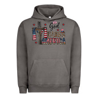 Pigment Tornado god bless america Urban Hoodie - CowhideDigitalArt