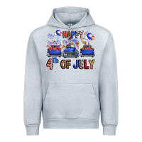 Heather Grey western hello fourth of july trucks Urban Hoodie - FaDigitalArtStudio