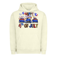 Pigment Pistachio western hello fourth of july trucks Urban Hoodie - FaDigitalArtStudio