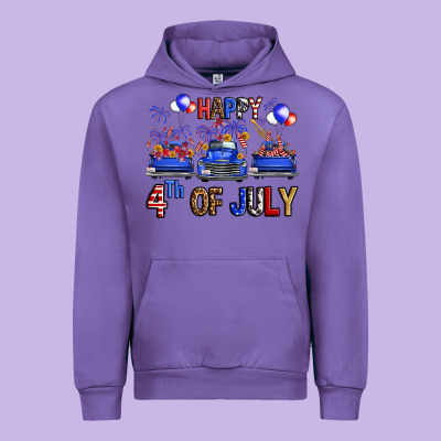 Western Hello Fourth Of July Trucks Urban Hoodie Designed By Fadigitalartstudio