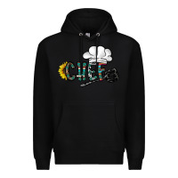 Black chef Premium Hoodie - CowhideDigitalArt