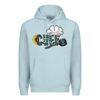 Blue Mist chef Premium Hoodie - CowhideDigitalArt