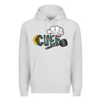 Dove Grey chef Premium Hoodie - CowhideDigitalArt