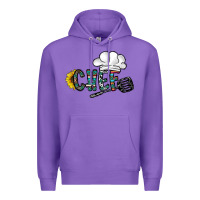 Purple chef Premium Hoodie - CowhideDigitalArt