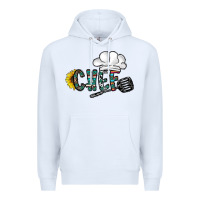 White chef Premium Hoodie - CowhideDigitalArt