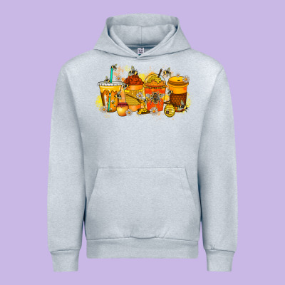 Bee Drink Urban Hoodie Designed By Racoondesign
