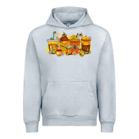 Heather Grey bee drink Urban Hoodie - RacoonDesign