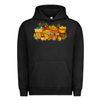 Pigment Black bee drink Urban Hoodie - RacoonDesign