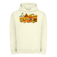 Pigment Pistachio bee drink Urban Hoodie - RacoonDesign