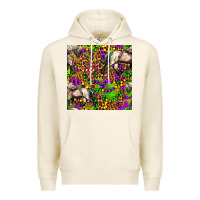 Tofu mardi gras leopard horse seamless pattern Premium Hoodie - FaDigitalArtStudio